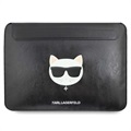 Karl Lagerfeld Choupette hoes voor laptop, tablet - 13" - zwart