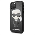 Karl Lagerfeld Ikonik iPhone 11 Pro Cover - Zwart