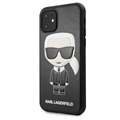 Karl Lagerfeld Ikonik iPhone 11 Hoesje - Zwart