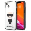 Karl Lagerfeld Ikonik Karl iPhone 13 Mini Hybrid Case - Doorzichtig