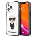 Karl Lagerfeld Ikonik Karl iPhone 13 Pro Max Hybrid Case - Doorzichtig