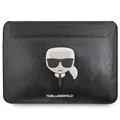 Karl Lagerfeld Ikonik Laptophoes - 16" - Zwart