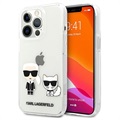 Karl Lagerfeld Karl & Choupette iPhone 13 Pro Max Hybrid Case - Doorzichtig