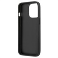 Karl Lagerfeld Karl Head iPhone 13 Pro Hybrid Case - Zwart