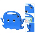 Samsung Galaxy Tab A7 Lite Schokbestendige Draagtas - Octopus - Blauw