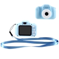 Digitale kindercamera met 32GB geheugenkaart - blauw