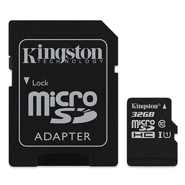 Kingston Canvas Select MicroSDHC Geheugenkaart SDCS2/32GB - 32GB