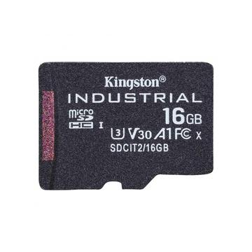 Kingston industriële microSD UHS-I U3 geheugenkaart SDCIT2/16GBSP - 16GB