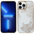 Kingxbar Phoenix Nirvana Series iPhone 13 Pro Case - Goud