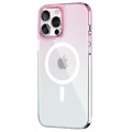 Kingxbar PQY Gradient Series iPhone 13 Pro Case - Roze / Blauw