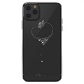 Kingxbar Wish Series iPhone 11 Pro Swarovski Case - Zwart