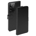 Krusell Essentials Samsung Galaxy S21 Ultra 5G Portemonnee Hoesje - Zwart