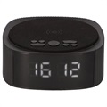 Ksix Alarm Clock 3 met Draadloze Oplader en Radio - 10W - Zwart