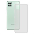 Ksix Flex Ultradun Samsung Galaxy A22 5G, Galaxy F42 5G TPU Hoesje - Doorzichtig