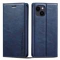 LC.IMEEKE iPhone 14 Wallet Case met RFID - Blauw
