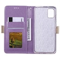 Kantpatroon Samsung Galaxy A41 Wallet Case - Paars
