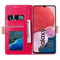 Kantpatroon Samsung Galaxy A13 Wallet Case - Felroze