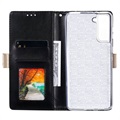 Kantpatroon Samsung Galaxy S21+ 5G Wallet Case - Zwart