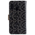 Kantpatroon Samsung Galaxy A40 Wallet Case - Zwart