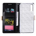 Kantpatroon Samsung Galaxy A70 Wallet Case - Zwart