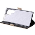 Kantpatroon Samsung Galaxy S22 Ultra 5G Wallet Case - Zwart
