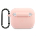 Lacoste Airpods 3 vloeibare siliconen hoes - roze
