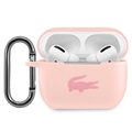 Lacoste AirPods Pro vloeibare siliconen hoes - roze