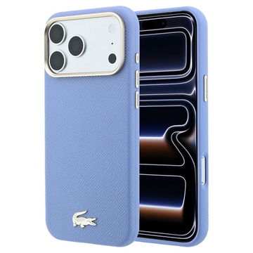 iPhone 18 Pro Max Lacoste Champs Élysées hoesje - MagSafe compatibel - Blauw