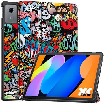Lenovo Idea Tab Tri-Fold Series Slimme Folio-hoes - Graffiti