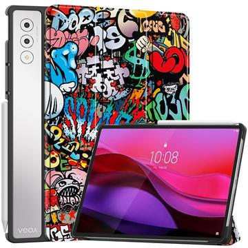 Lenovo Yoga Tab Plus Tri-Fold Series Smart Folio Hoesje - Grafitti