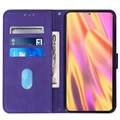 Line Series Samsung Galaxy S22 Ultra 5G Wallet Case - Paars