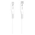 Lippa USB-C / Lightning-kabel 27W - 1m - Wit