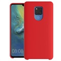 Huawei Mate 20 X Liquid Silicone Cover - Rood