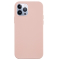 iPhone 14 Pro Liquid Siliconen Hoesje - Roze