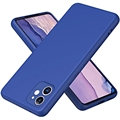 iPhone 11 Liquid Silicone Hoesje - Blauw