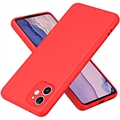iPhone 11 Liquid Silicone Hoesje - Rood