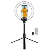 LogiLink AA0156 LED Ringlicht met Selfie Stick/Statief & Afstandsbediening