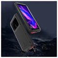 Love Mei Powerful Huawei P30 Lite Hybrid Case - Zwart
