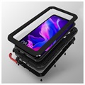 Love Mei Powerful Huawei P30 Lite Hybrid Case - Zwart
