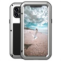Love Mei Krachtige iPhone 12/12 Pro Hybrid Case - Zilver
