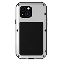 Love Mei Powerful iPhone 13 Mini Hybrid Case - Zilver