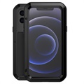 Love Mei Powerful iPhone 12 Mini Hybrid Case - Zwart