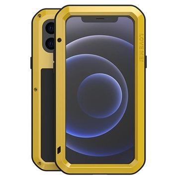 Love Mei Powerful iPhone 12 Mini Hybrid Case - Geel
