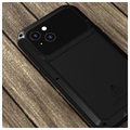Love Mei Krachtige iPhone 13 Hybrid Case - Zwart