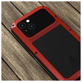 Love Mei Powerful iPhone 13 Hybrid Case - Rood