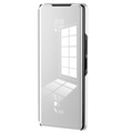 Luxury Mirror View Samsung Galaxy Z Fold2 5G Flip Cover - Zilver