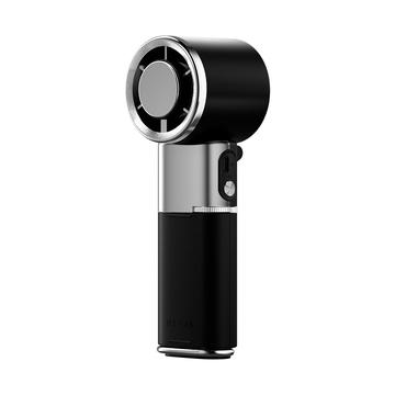 MF119 Handheld ventilator met 100 snelheden en intrekbare USB-C kabel - Zwart