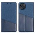 Muxma MX109 iPhone 14 Plus Wallet Case - Blauw