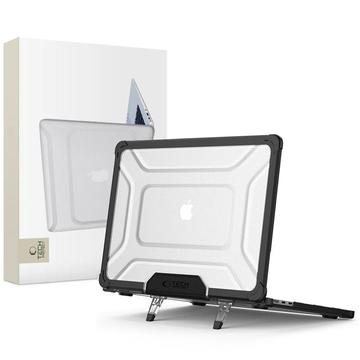 MacBook Air 13" 2023/2025 Tech-Protect SmartShell Pro Hoesje - Zwart / Helder