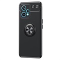 OnePlus Nord CE 2 Lite 5G Magnetische Ringhouder Hoesje - Zwart